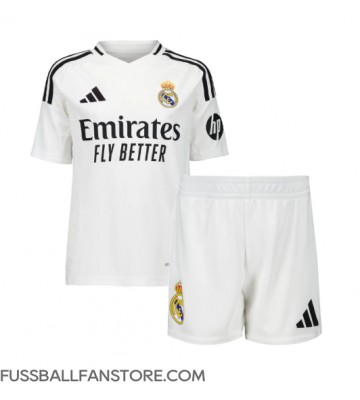 Real Madrid Replik Heimtrikot Kinder 2024-25 Kurzarm (+ Kurze Hosen)